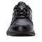 Propet Men's Stark Slip-Resistant Work Shoes - Black - Front