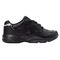 Propet Men's Stark Slip-Resistant Work Shoes - Black - Outer Side
