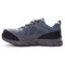 Propet Men's Seeley II Composite Toe Work Shoes - Grey/Blue - Instep Side