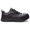 Propet Men's Seeley II Composite Toe Work Shoes - Black/Grey - Outer Side