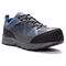 Propet Men's Seeley II Composite Toe Work Shoes - Grey/Blue - Angle