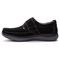 Propet Men's Porter Loafer Casual Shoes - Black - Instep Side