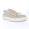 Propet Kenji Men's Suede Sneakers - Sand - Angle