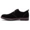 Propet Finn Men's Suede Oxford Shoes - Black - Instep Side