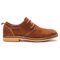 Propet Finn Men's Suede Oxford Shoes - Tan - Outer Side
