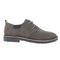 Propet Finn Men's Suede Oxford Shoes - Stone - Outer Side