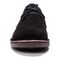 Propet Finn Men's Suede Oxford Shoes - Black - Front