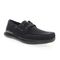 Propet Viasol Lace Men's Boat Shoes - Black - Angle