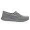 Propet Viasol Lace Men's Boat Shoes - Grey - Outer Side