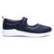 Propet Women's TravelBound Mary Jane Shoes - Navy - Outer Side