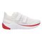 Propet Women's Propet One Twin Strap Athletic Shoes - White/Red - Outer Side