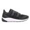 Propet Women's Propet One Twin Strap Athletic Shoes - Black/Grey - Outer Side