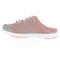 Propet TravelWalker Evo Slide Sneakers - Coral/Grey - Instep Side