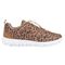 Propet Women's TravelActiv Safari Sneakers - Brown Cheetah - Outer Side