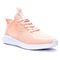 Propet Women's TravelBound Spright Sneakers - Peach Mousse - Angle