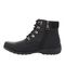 Propet Women's Dani Ankle Lace Water Repellent Boots - Black - Instep Side