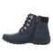 Propet Women's Dani Ankle Lace Water Repellent Boots - Navy - Instep Side