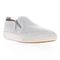Propet Kate Women's Leather Slip On Sneakers - White - Angle