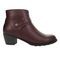 Propet Women's Topaz Ankle Boots - Burgundy - Outer Side