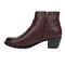Propet Women's Topaz Ankle Boots - Burgundy - Instep Side