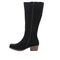 Propet Women's Rider Tall Boots - Black - Instep Side