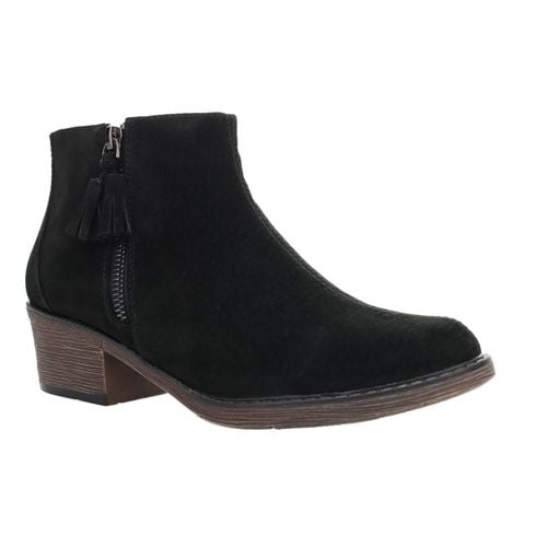 Propet Women's Rebel Ankle Boots - Black - Angle