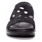 Propet Women's Gabbie Open Toe Sandals - Black - Front