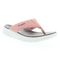 Propet TravelActiv FT Women's Lightweight Thong Sandals - Pink - angle main
