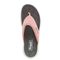 Propet TravelActiv FT Women's Lightweight Thong Sandals - Pink - top view