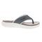 Propet TravelActiv FT Women's Sandals - Grey - Outer Side