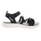 Propet TravelActiv XC Women's Sandals - Black - Outer Side
