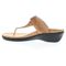 Propet Wynzie Women's Leather Sandals - Tan - Instep Side