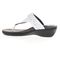 Propet Wynzie Women's Leather Sandals - White - Instep Side