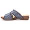 Propet Women's Fionna Slide Sandals - Blue - Instep Side