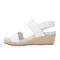 Propet Women's Madrid Sandals - White - Instep Side