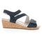 Propet Millie Women's Sandals - Navy - Outer Side