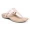Vionic Elvia - Women's Adjustable Slip-on Orthotic Sandal  - Cloud Pink Syn Angle main
