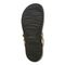 Vionic Elvia - Women's Adjustable Slip-on Orthotic Sandal  - Toffee Syn Bottom