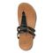 Vionic Elvia - Women's Adjustable Slip-on Orthotic Sandal  - Black Syn Top
