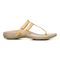 Vionic Elvia - Women's Adjustable Slip-on Orthotic Sandal  - Marigold Syn Right side