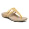 Vionic Elvia - Women's Adjustable Slip-on Orthotic Sandal  - Marigold Syn Angle main