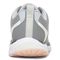 Vionic Dashell Women's Lace Up Athletic Walking Shoe - Light Grey Syn Back