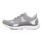 Vionic Dashell Women's Lace Up Athletic Walking Shoe - Light Grey Syn Left Side