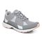 Vionic Dashell Women's Lace Up Athletic Walking Shoe - Light Grey Syn Angle main