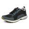Vionic Dashell Women's Lace Up Athletic Walking Shoe - Black Syn Left angle