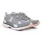 Vionic Dashell Women's Lace Up Athletic Walking Shoe - Light Grey Syn Pair