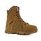 Reebok Work Men's Trailgrip Safety Toe 8" Coyote Waterproof Insulated Tactical Boot with Side Zipper -  - Profile View