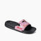 Reef One Slide Women's Sandals - Purple Blossom - Angle