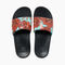 Reef One Slide Women's Sandals - Aqua Blossom - Top