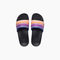 Reef One Slide Women's Sandals - Retro Stripes - Top